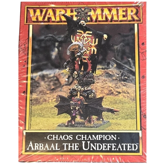 Chaos Champion Arbaal the Undefeated (New on Sprue)