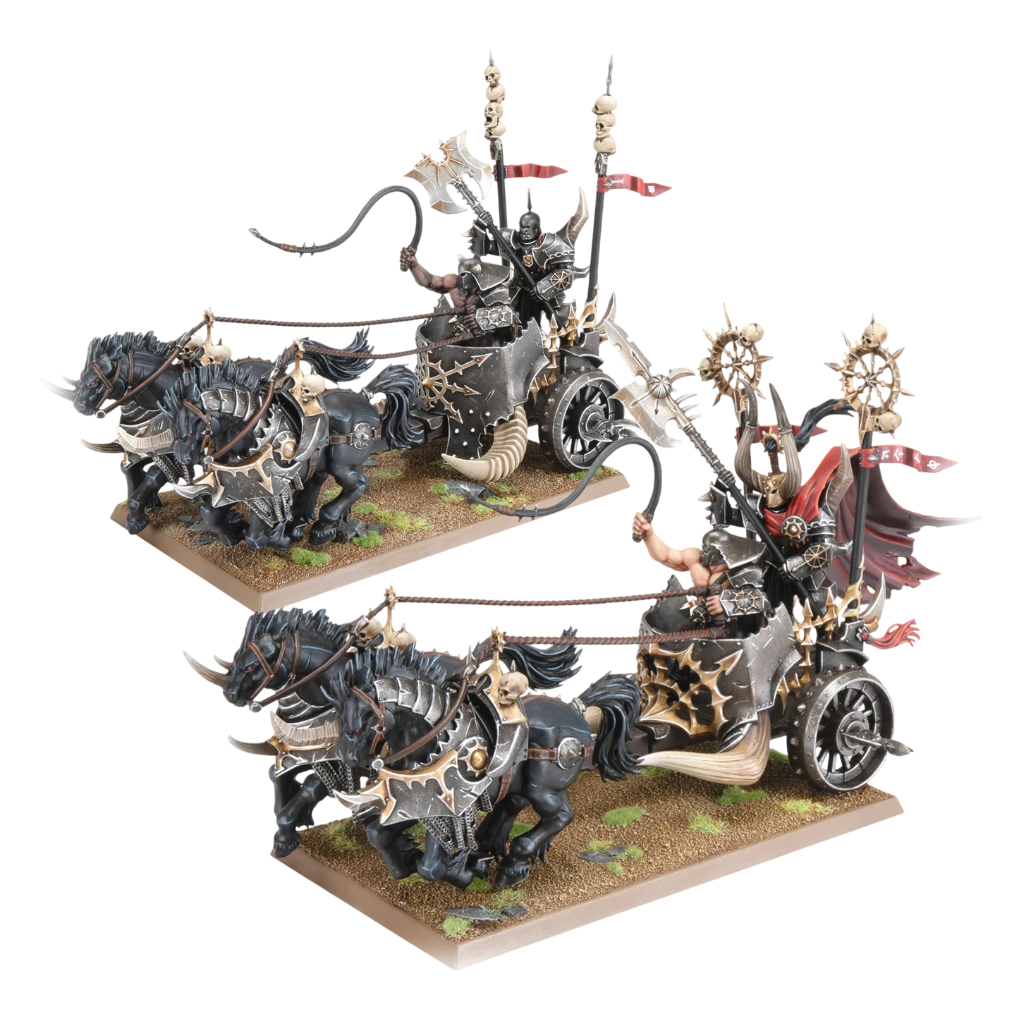 Chaos Chariots (Unpainted) (Assembled)