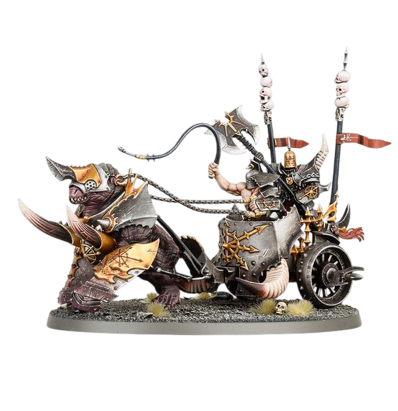 Chaos Gorebeast Chariot (Custom Painted) (Assembled)