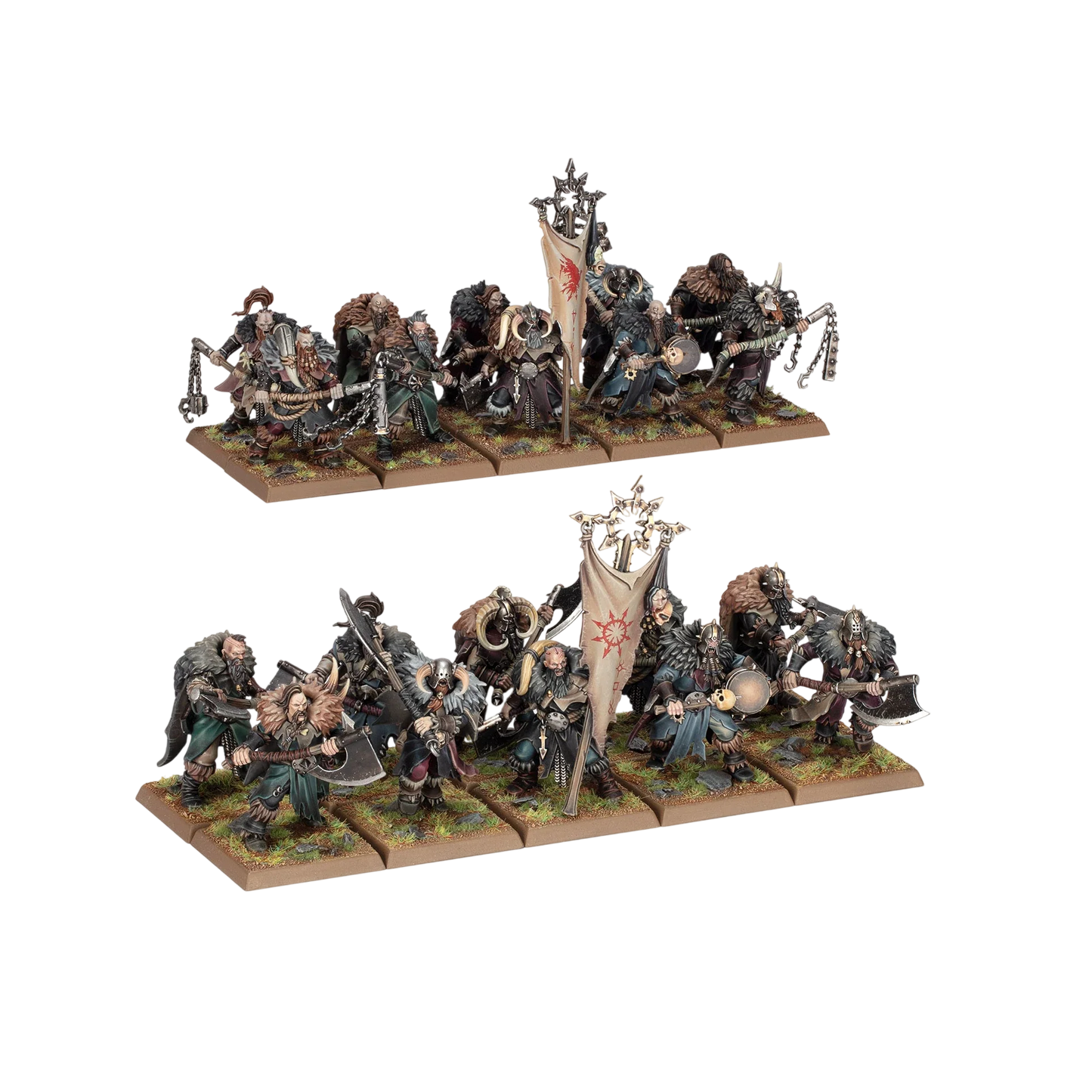 Chaos Marauders (Unpainted) (Assembled)