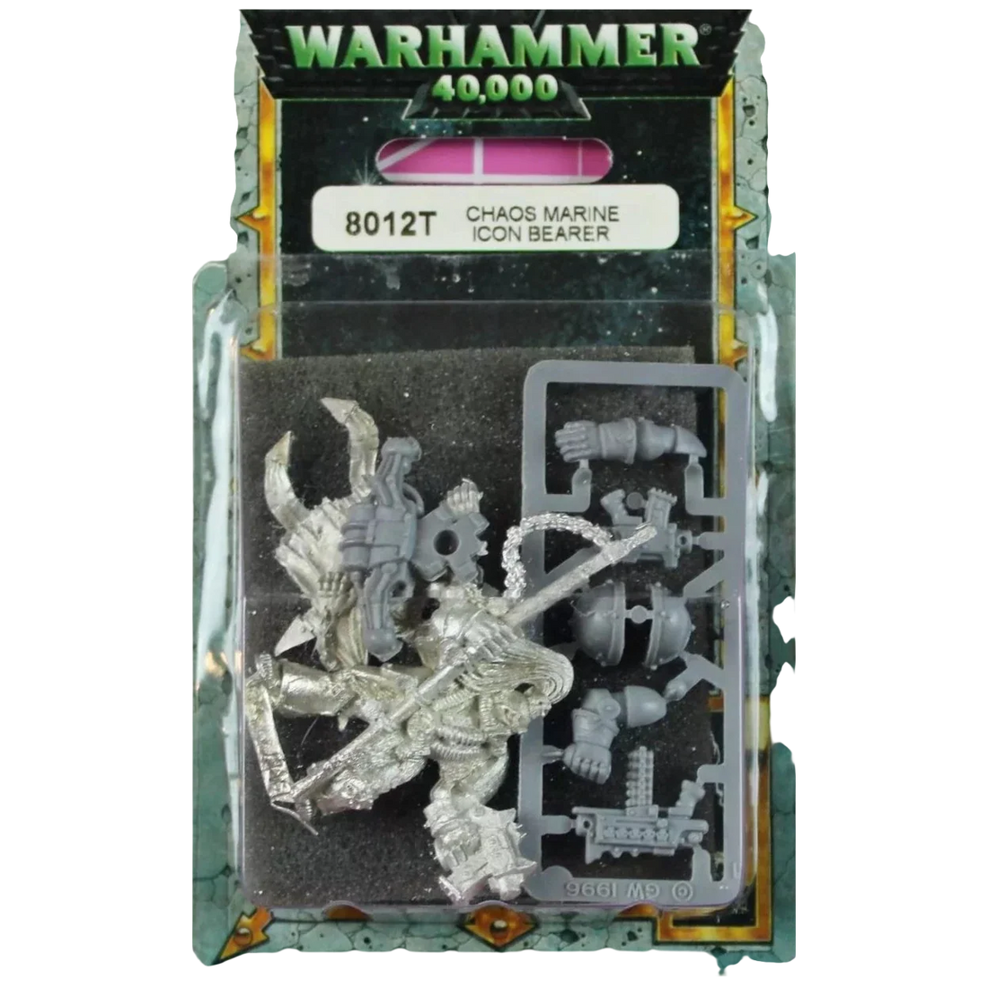 Chaos Marine Icon Bearer (1997) (New on Sprue)