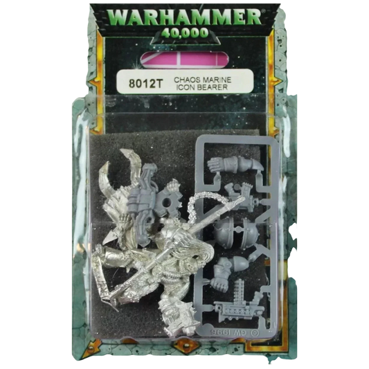 Chaos Marine Icon Bearer (1997) (New in Box)