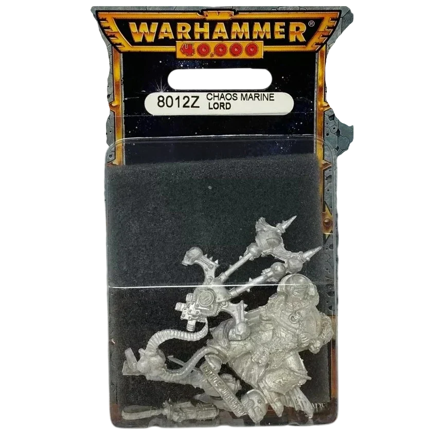 Chaos Marine Lord (1997) (Unpainted) (Assembled)