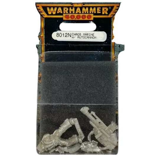 Chaos Marine with Autocannon (New on Sprue)
