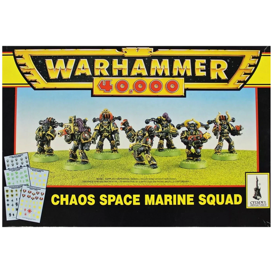 Chaos Space Marine Squad (1997) (New on Sprue)