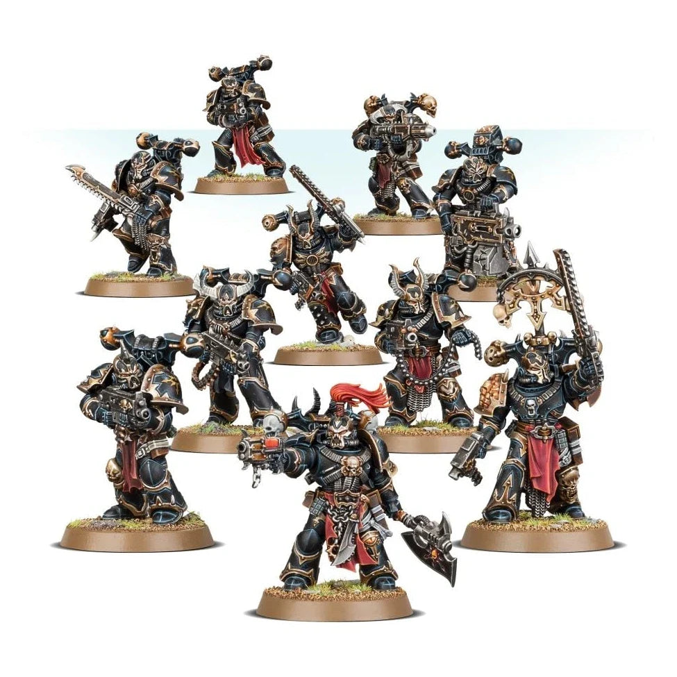 Chaos Space Marines (2019) (Unpainted) (Assembled)