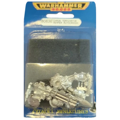 Chaos Terminator Reaper with Autocannon (Custom Painted) (Assembled)