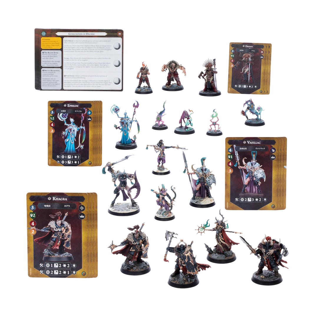 Chaos Warbands: Despoilers and Daemons (Custom Painted) (Assembled)