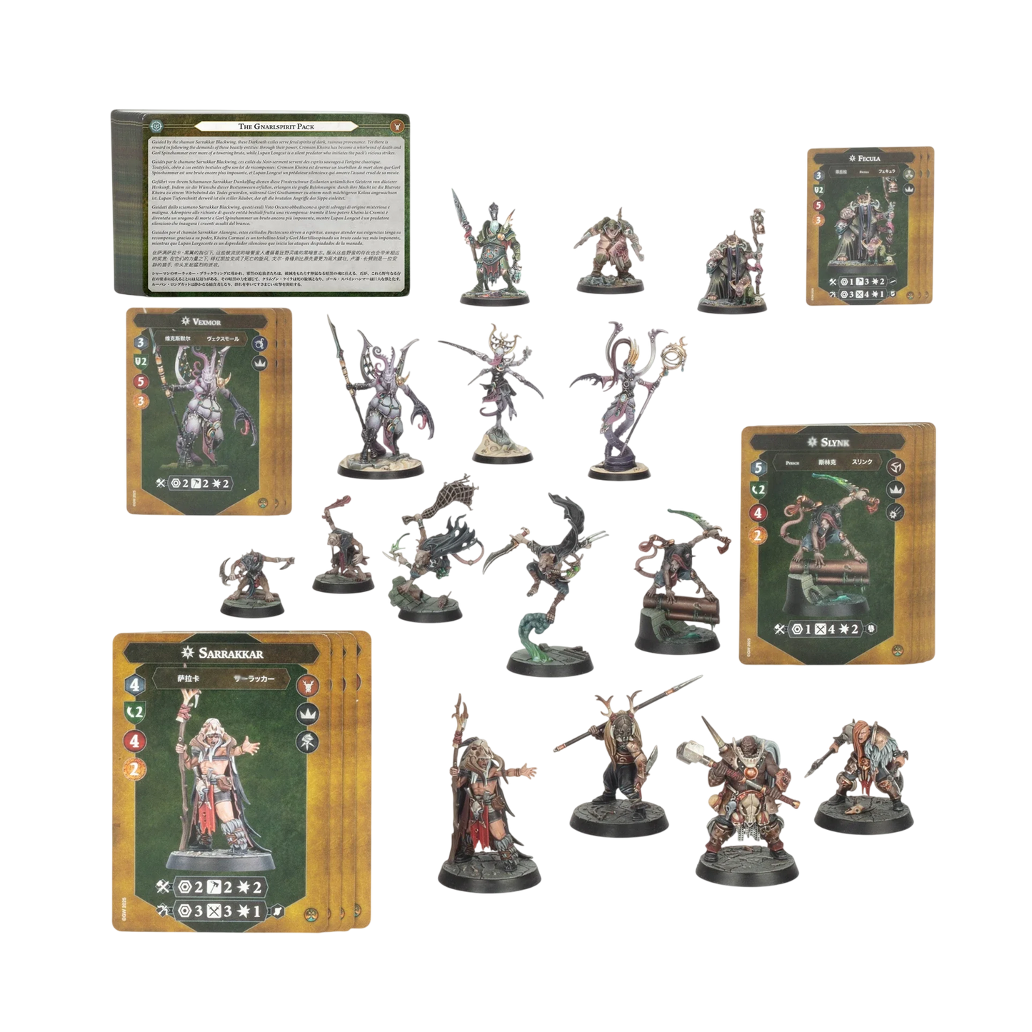 Chaos Warbands: Reavers of Ruin (Custom Painted) (Assembled)
