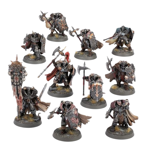 Chaos Warrior (Unpainted) (Assembled)