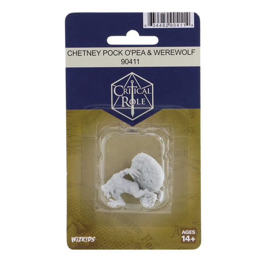 Chetney Pock O'Pea & Werewolf (Unpainted)