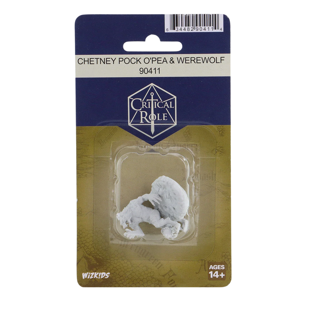 Chetney Pock O'Pea & Werewolf (Custom Painted)
