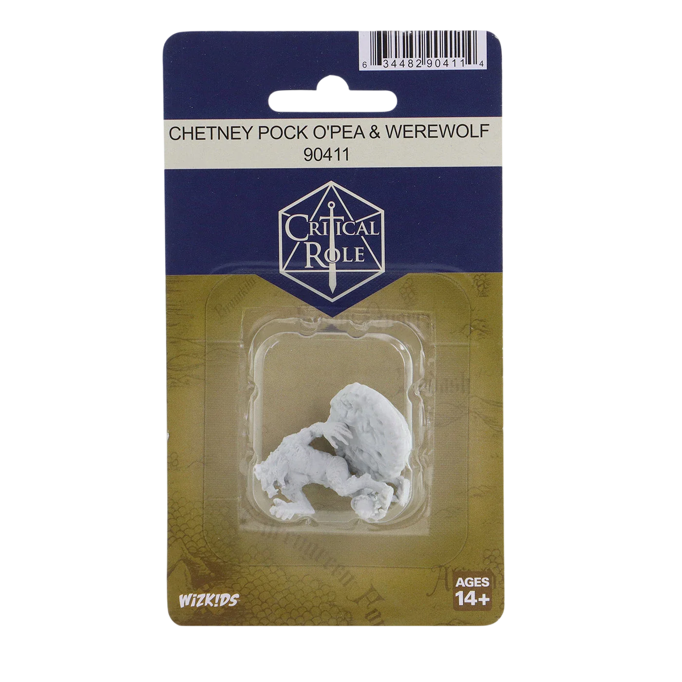 Chetney Pock O'Pea & Werewolf (Custom Painted)