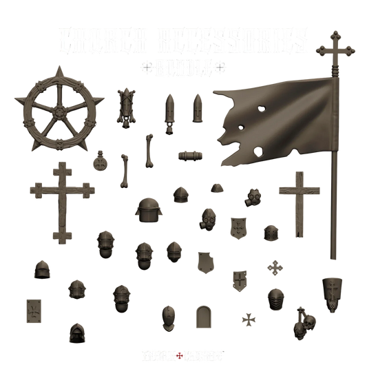 Church Accessory Sprue (New on Sprue)