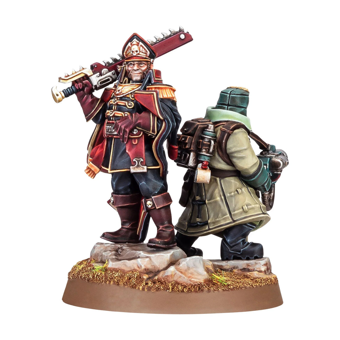 Ciaphas Cain (Custom Painted) (Assembled)