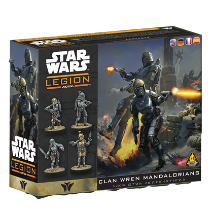 Clan Wren Mandalorians (New on Sprue)