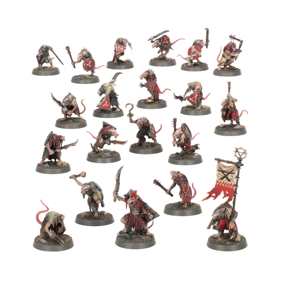 Clanrats (Custom Painted) (Assembled)