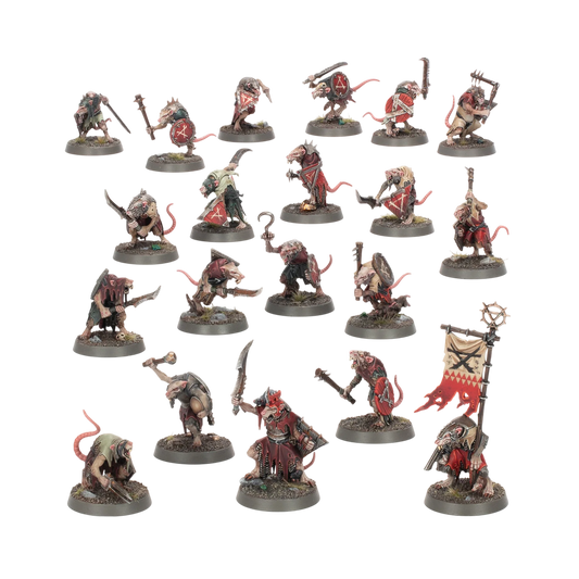 Clanrats (Unpainted) (Assembled)