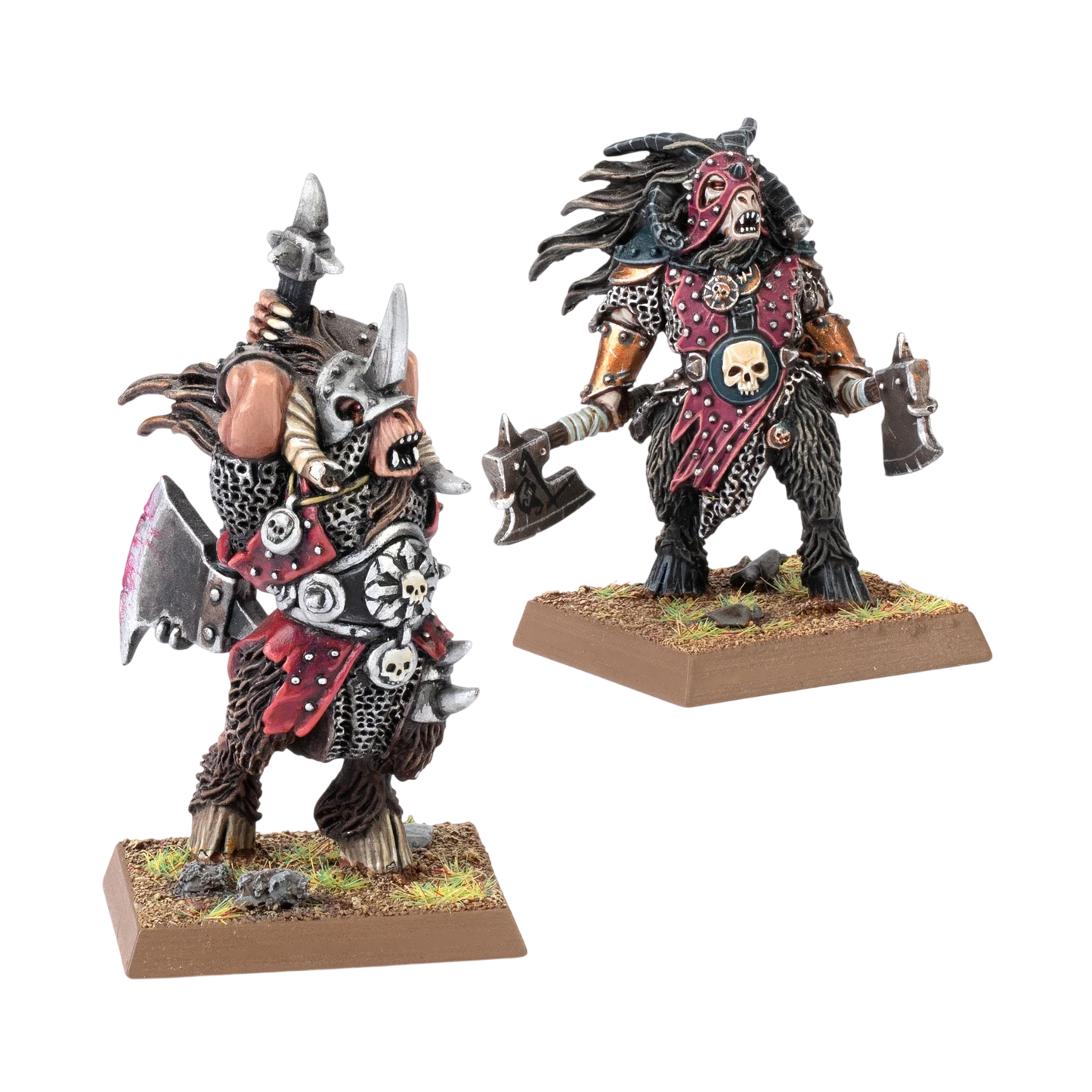 Classic Beastmen Chieftains (New on Sprue) from Warhammer: The Old World