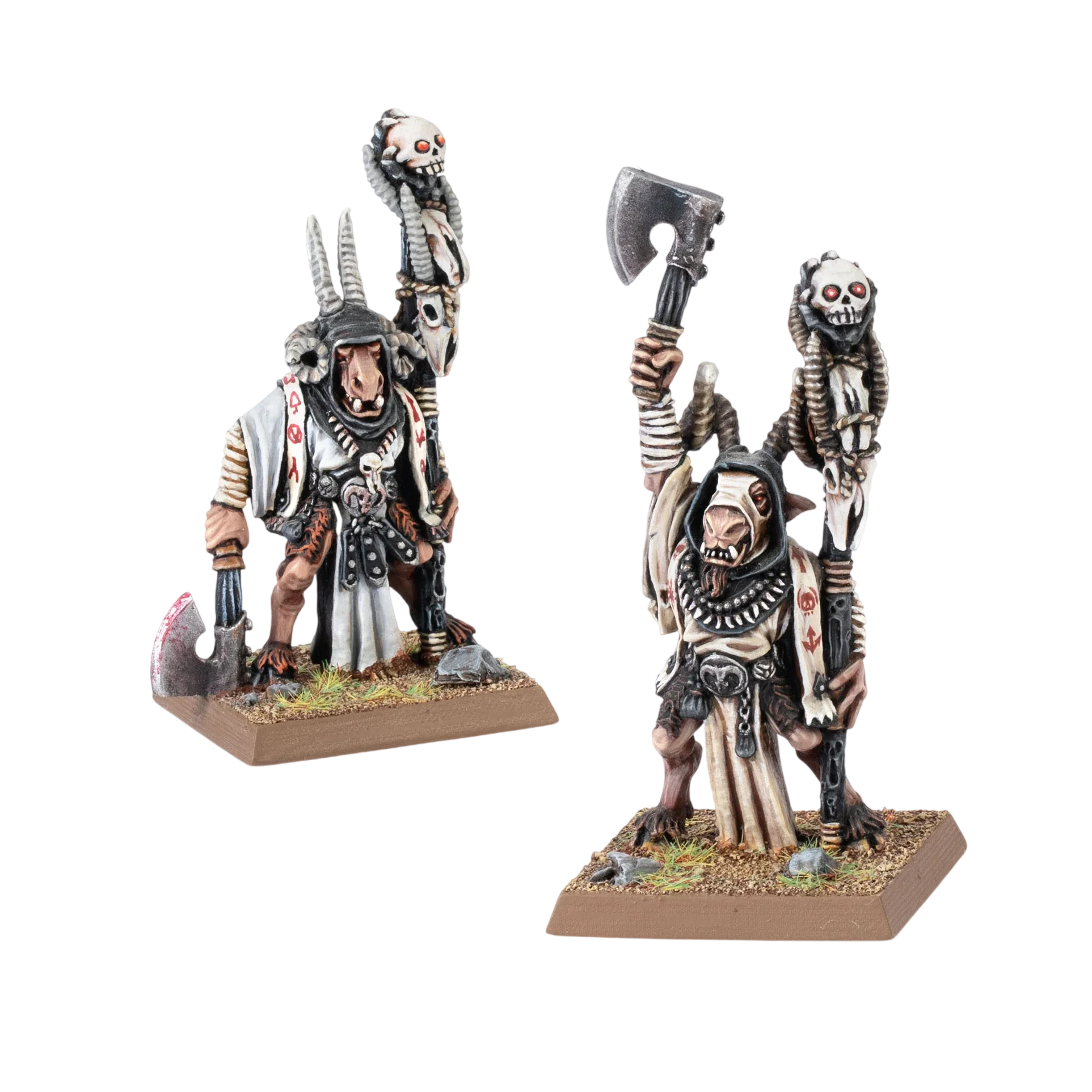 Classic Bray-Shamans (Unpainted) (Assembled) from Warhammer: The Old World