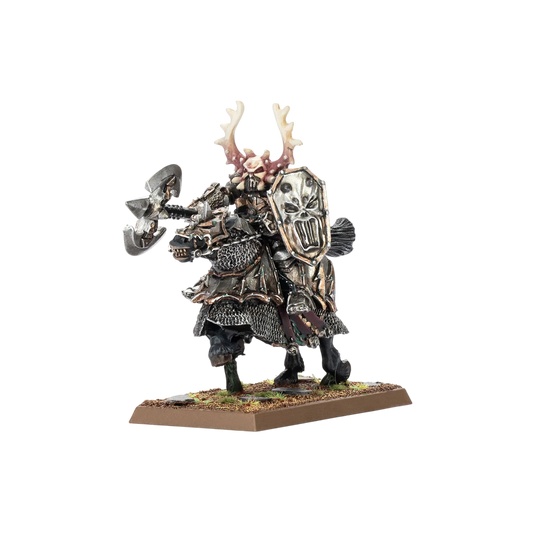 Classic Chaos Lord on Chaos Steed (New on Sprue) from Warhammer: The Old World