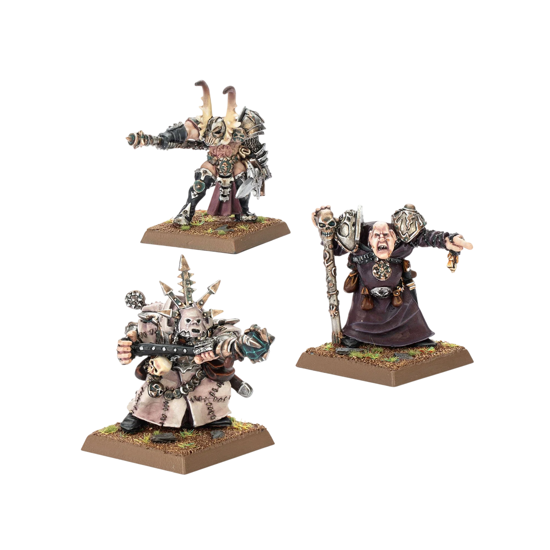 Classic Chaos Sorcerers (New on Sprue) from Warhammer: The Old World