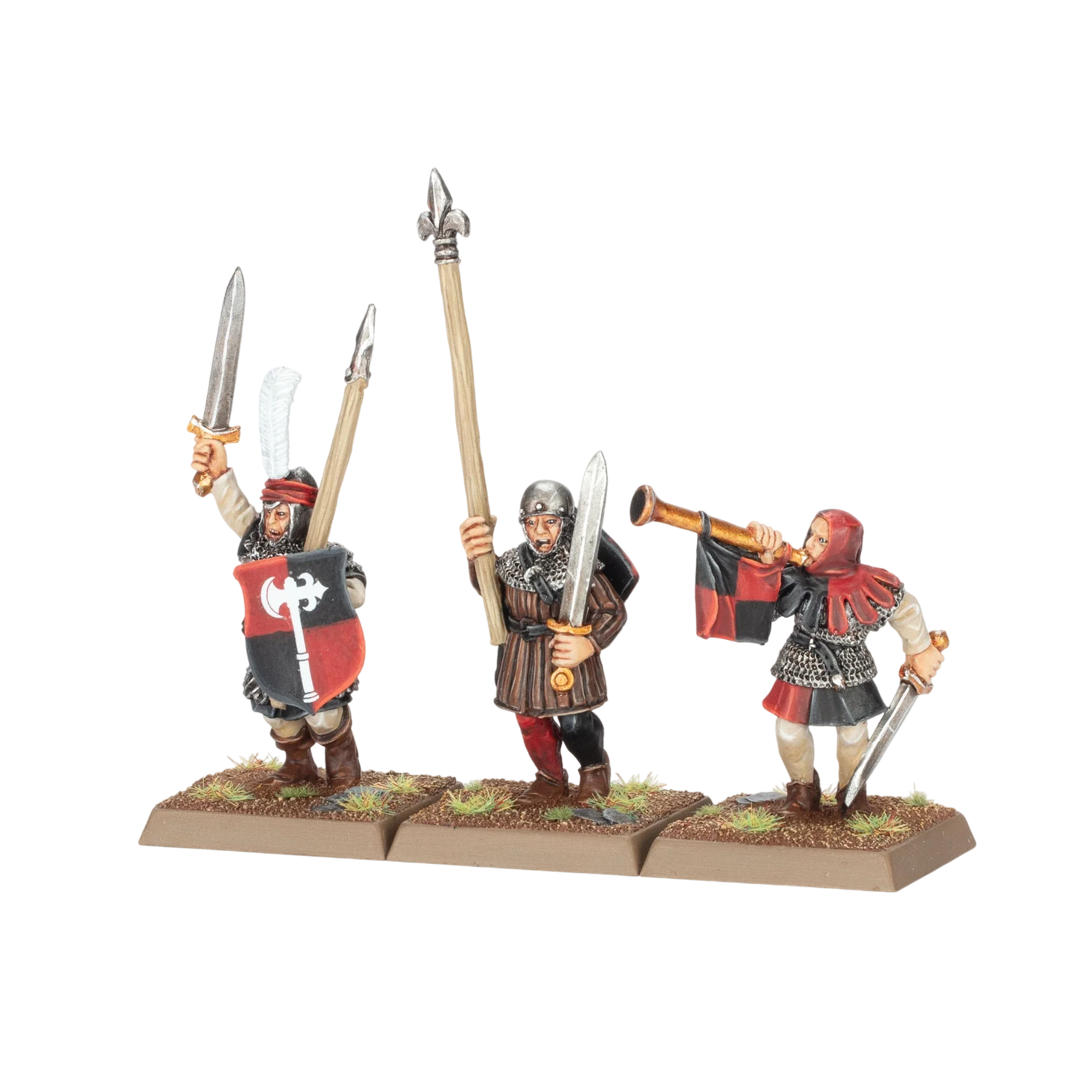 Classic Men-at-Arms with Spears (New on Sprue) from Warhammer: The Old World