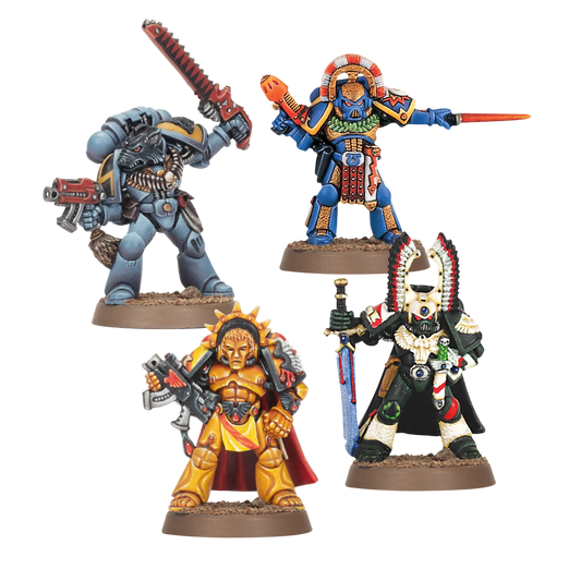 Classic Space Marine Captains (New on Sprue)