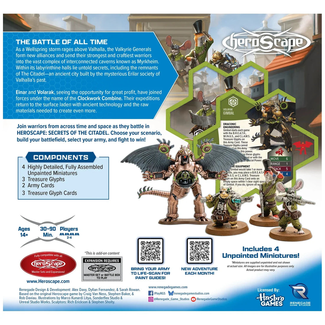 Clockwork Combine Research Expedition Army Expansion (Unpainted) (New in Box)