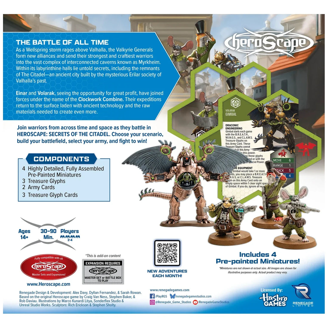 Clockwork Combine Research Expedition Army Expansion (Prepainted) (New in Box)