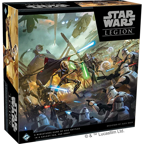Clone Wars Core Set (Unpainted) (Assembled)