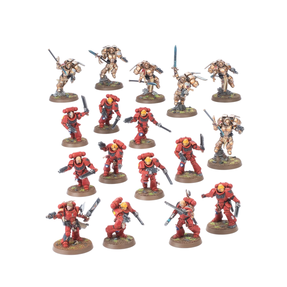 Combat Patrol: Blood Angels (2024) (Unpainted) (Assembled)