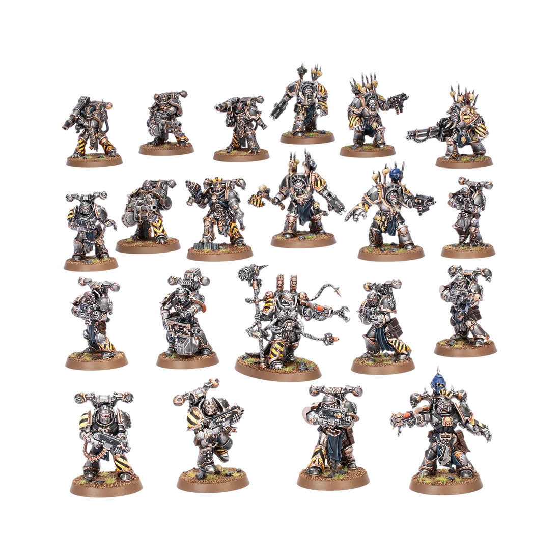 Combat Patrol: Chaos Space Marines - Iron Warriors (New on Sprue)