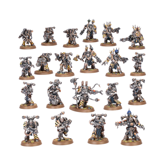 Combat Patrol: Chaos Space Marines - Iron Warriors (New on Sprue)