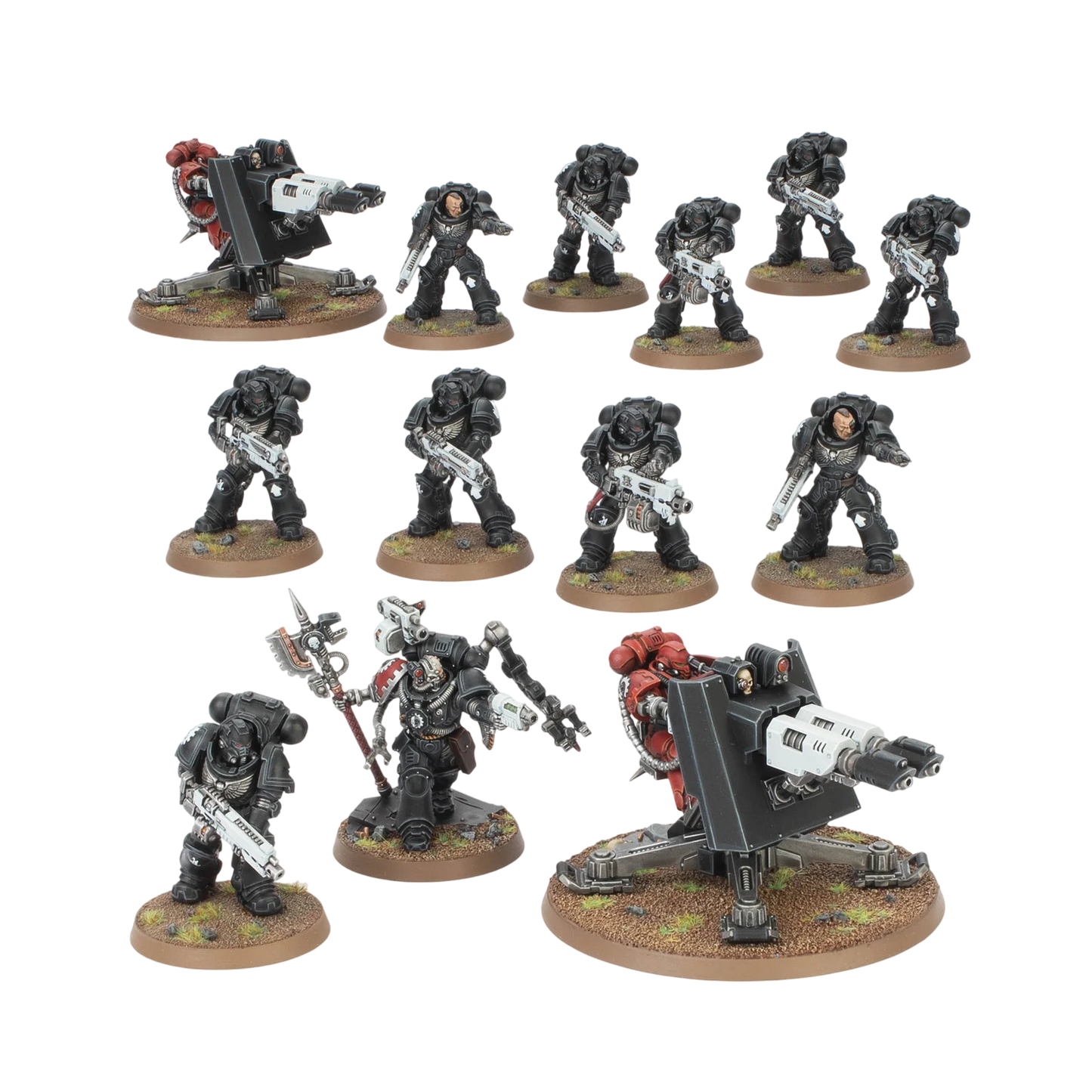 Combat Patrol: Iron Hands (Unpainted) (Assembled)