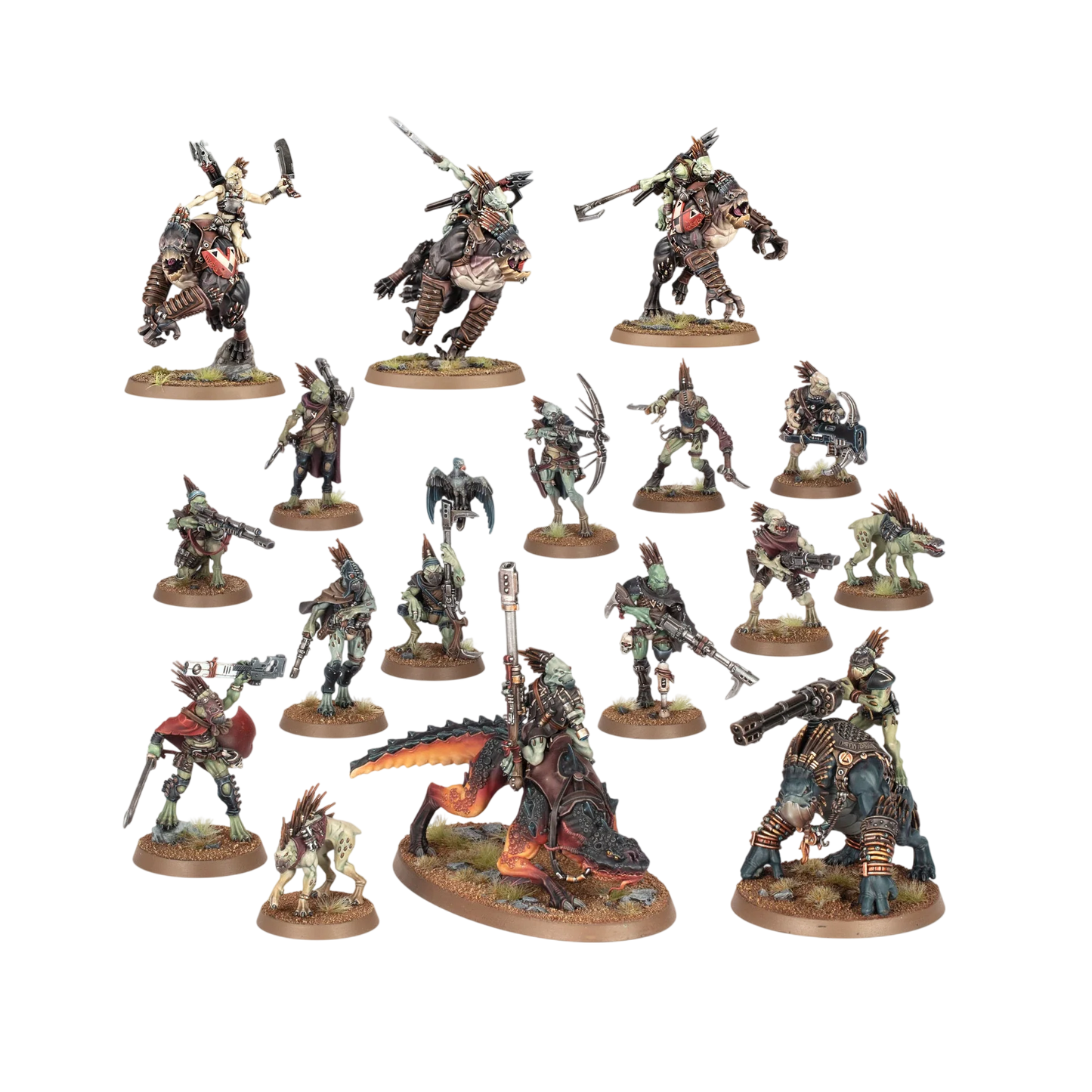 Combat Patrol: Kroot (Unpainted) (Assembled)