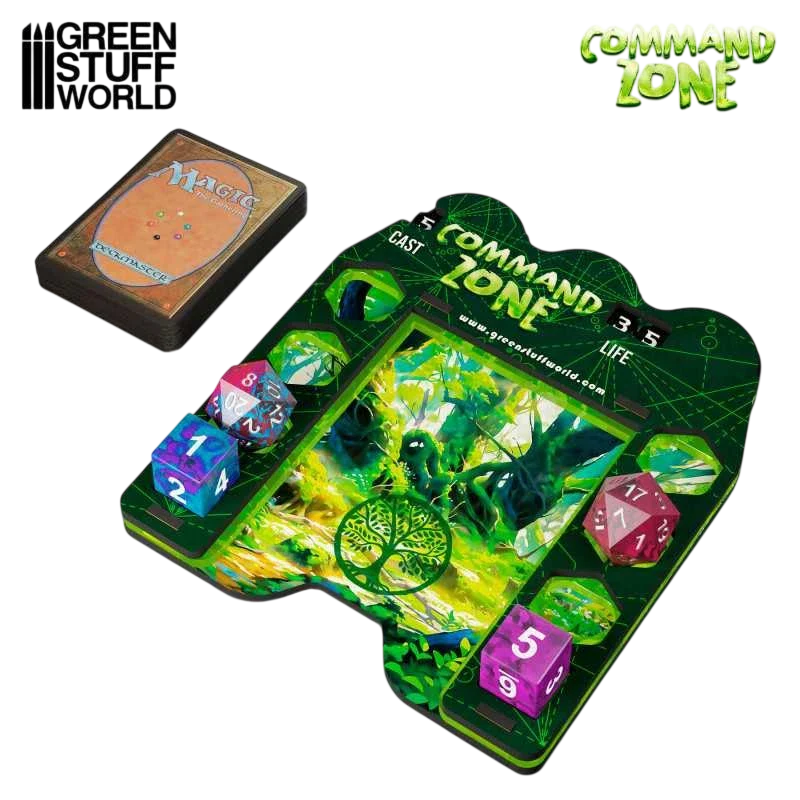 Command Zone Tray - Life and Utility Tracker for Commander Format and Other CCG's
