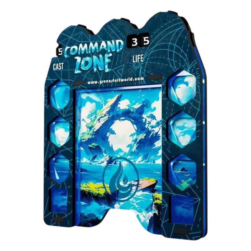 Command Zone Tray - Life and Utility Tracker for Commander Format and Other CCG's