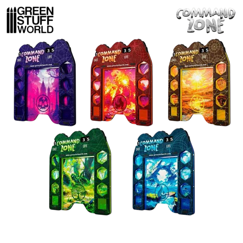 Command Zone Tray - Life and Utility Tracker for Commander Format and Other CCG's