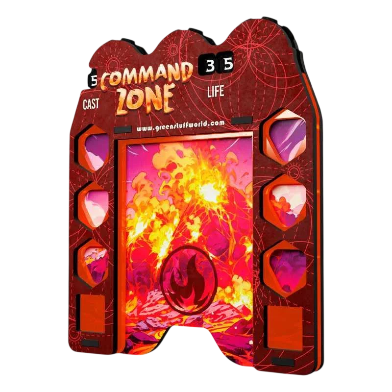 Command Zone Tray - Life and Utility Tracker for Commander Format and Other CCG's