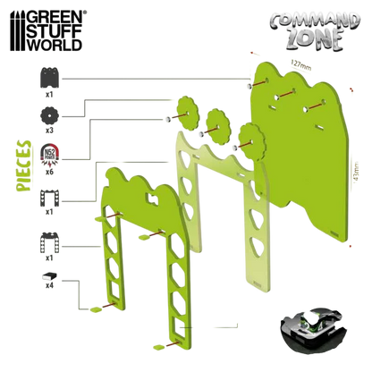Command Zone Tray - Life and Utility Tracker for Commander Format and Other CCG's