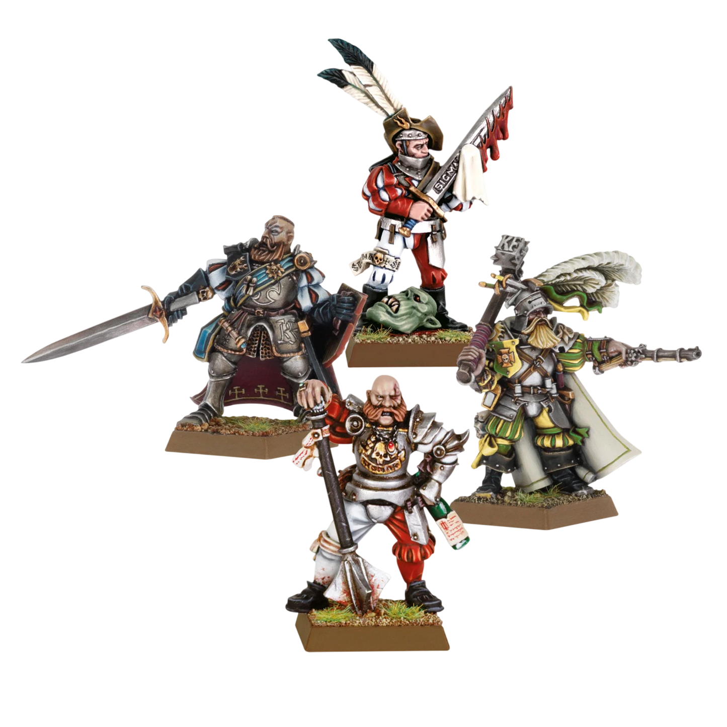 Commanders of the Empire (Unpainted) (Assembled)