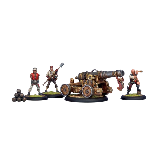 Commodore Cannon & Crew (Custom Painted) (Assembled)