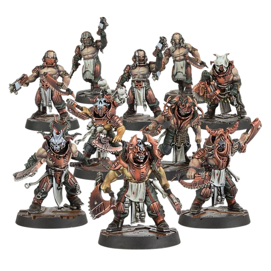 Corpse Grinder Cult Gang (Custom Painted) (Assembled)