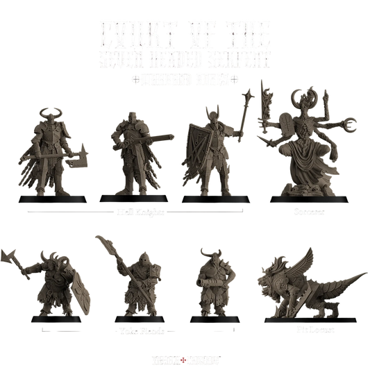 Court Of The Seven Headed Serpent Warband (New on Sprue)