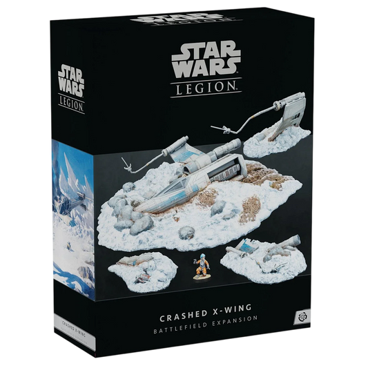 Crashed X-wing Battlefield Expansion (Unpainted) (Assembled)