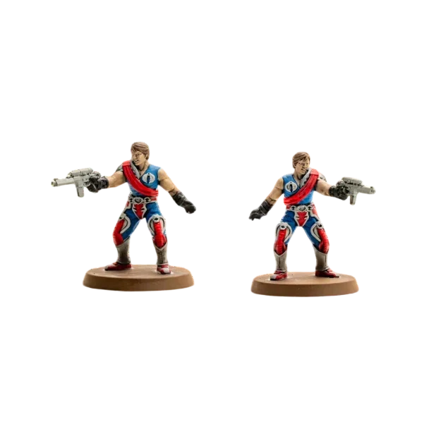 Crimson Twins (Custom Painted)