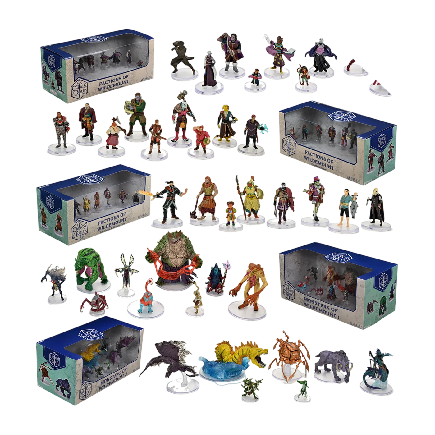Critical Role: Factions & Monsters Bundle (Custom Painted)