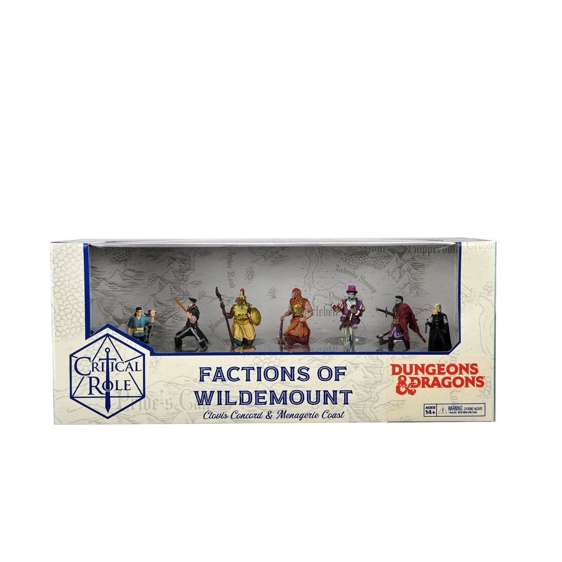 Critical Role: Factions of Wildemount: Clovis Concord & Menagerie Coast Box Set (Unpainted)
