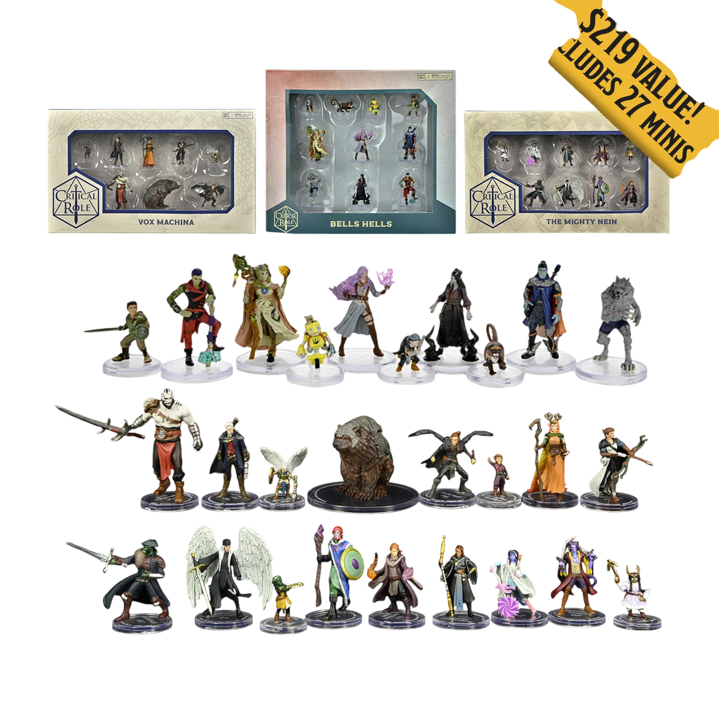 Critical Role: Player Character Bundle (Custom Painted)